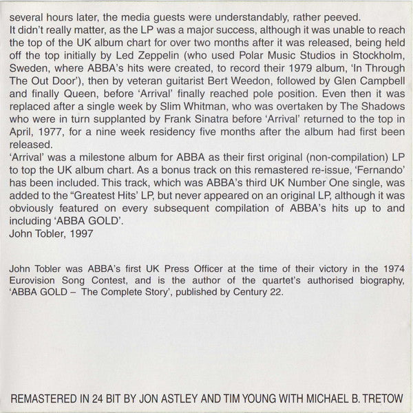 abba-/-arrival