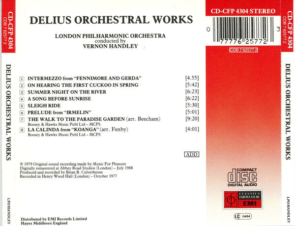 delius-orchestral-works
