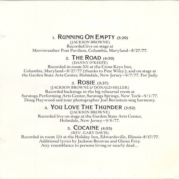 running-on-empty