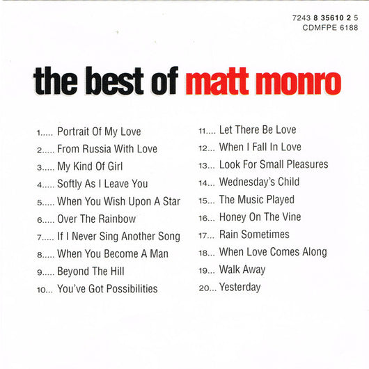 the-best-of-matt-monro