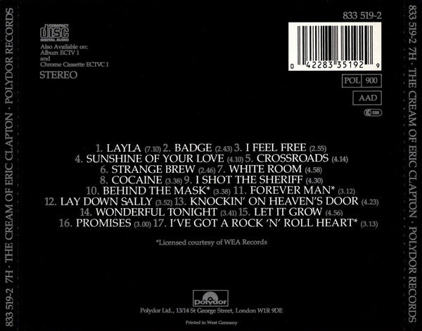 the-cream-of-eric-clapton