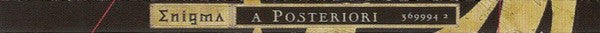 a-posteriori