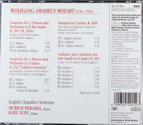 concertos-for-two-&-three-pianos---andante-and-variations-for-four-hands-in-c-major,-k.-501---fantasia-in-f-minor,-k.-608
