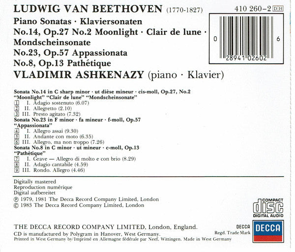 piano-sonatas/-moonlight/-pathetique/-appassionata