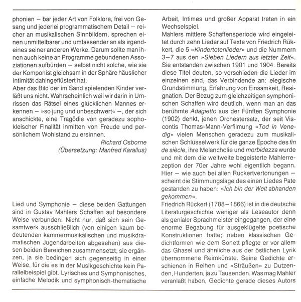 6.-symphonie-·-rückert-lieder