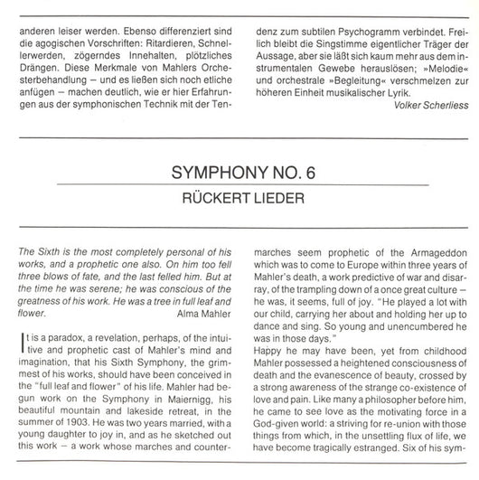 6.-symphonie-·-rückert-lieder