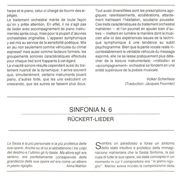6.-symphonie-·-rückert-lieder