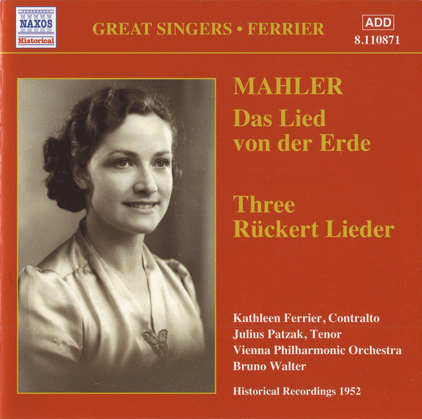 das-lied-von-der-erde-/-three-rückert-lieder