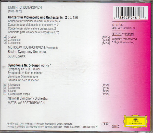 symphony-no.5-/-cello-concerto-no.2