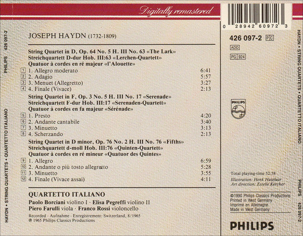 string-quartets-=-streichquartette-=-quatuors-à-cordes-(«lerchen»-•-«quinten»-•-«serenade»)