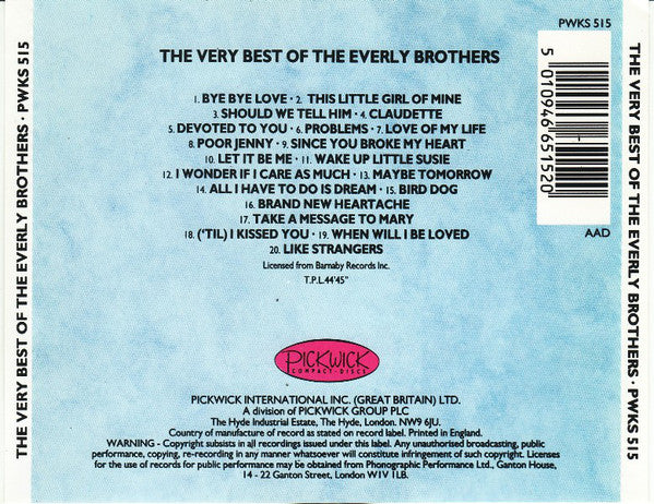 the-very-best-of-the-everly-brothers
