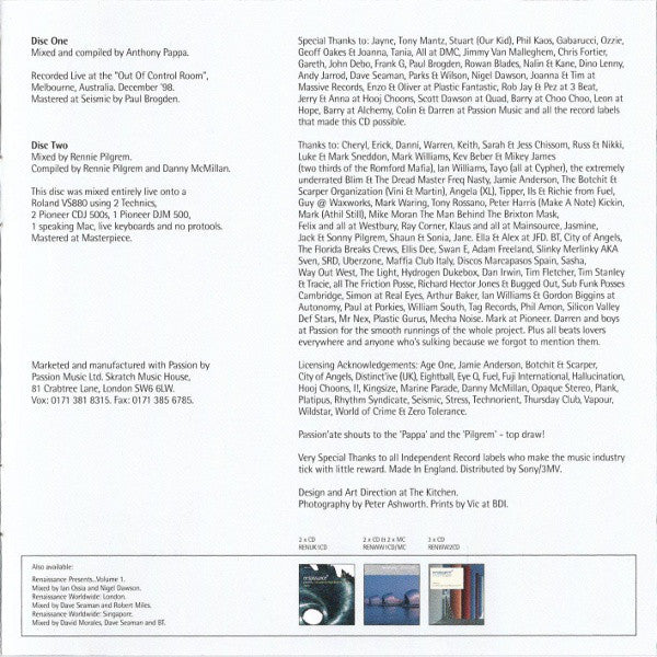 renaissance-presents...-anthony-pappa-and-rennie-pilgrem---volume-two