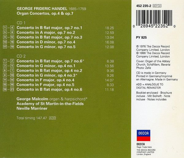 organ-concertos,-op.-4-and-op.-7
