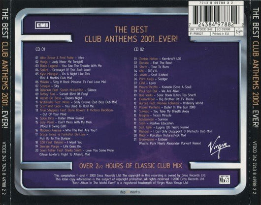 the-best-club-anthems-2001...ever!