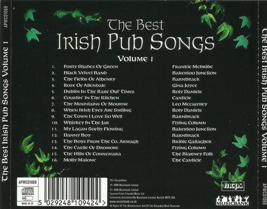 the-best-irish-pub-songs---volume-1