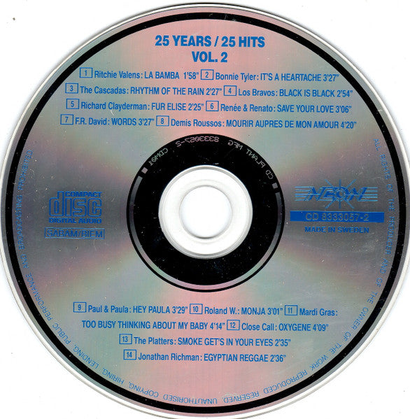 25-years-/-25-hits-vol.-2-(+-3-bonus-tracks)