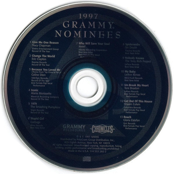 1997-grammy-nominees
