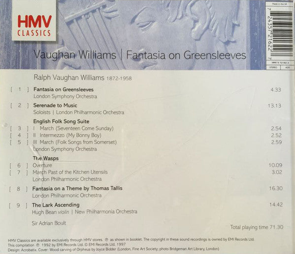 fantasia-on-greensleeves-/-serenade-to-music-/-the-lark-ascending-/-english-folk-song-suite