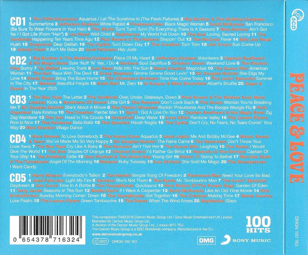 100-hits-peace-&-love