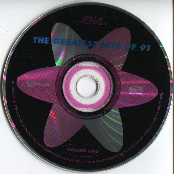 the-greatest-hits-of-91-(volume-two)