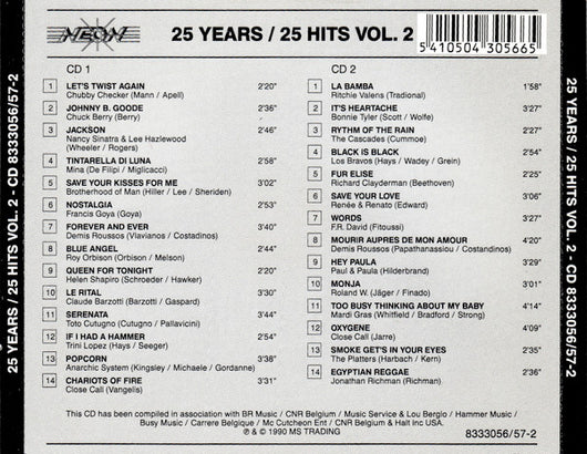 25-years-/-25-hits-vol.-2-(+-3-bonus-tracks)