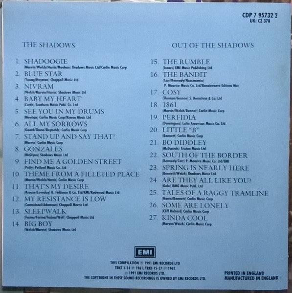 the-shadows-/-out-of-the-shadows-(two-original-albums-on-one-c.d.)