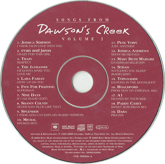 songs-from-dawsons-creek-(volume-2)