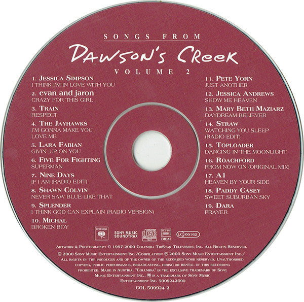 songs-from-dawsons-creek-(volume-2)