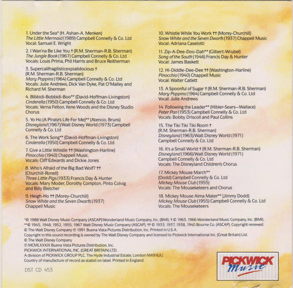 the-disney-collection---volume-1---favourite-songs-from-disney
