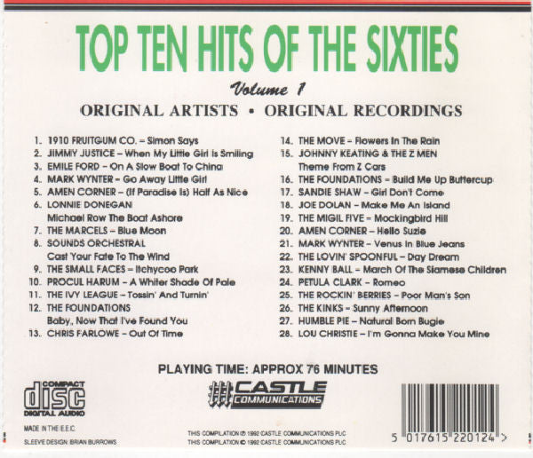 top-ten-hits-of-the-sixties-volume-1