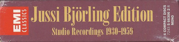 jussi-björling-edition:-studio-recordings-1930-1959