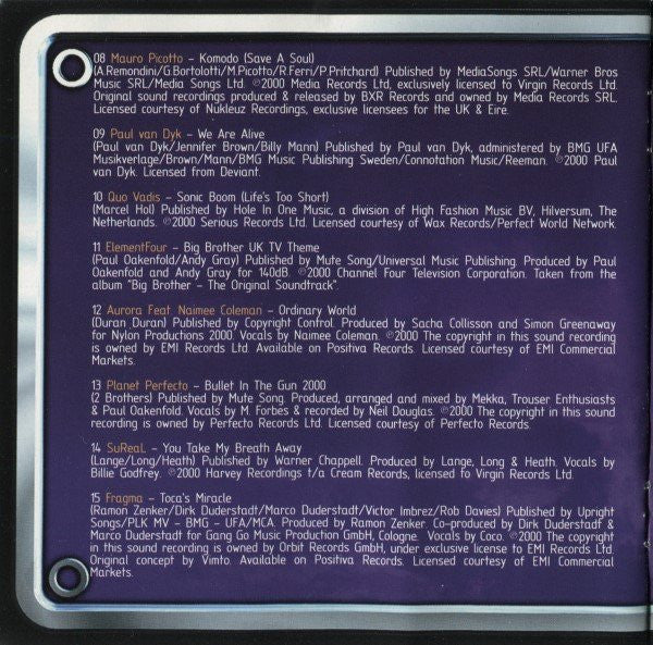 the-best-club-anthems-2001...ever!