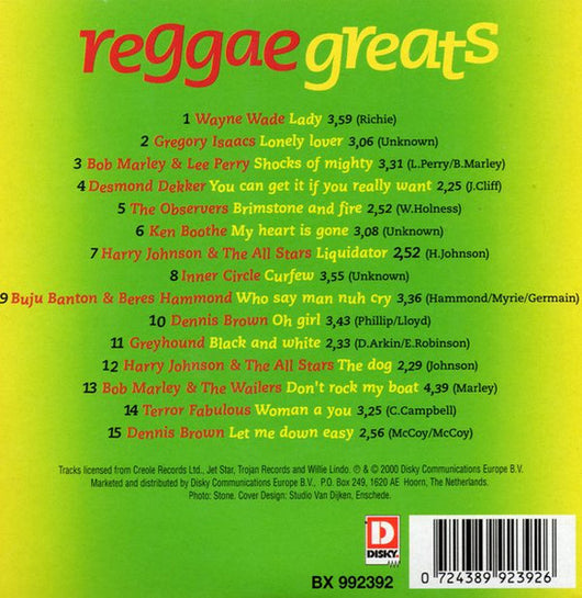 reggae-greats