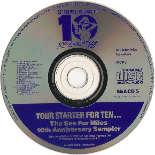 your-starter-for-ten...-the-see-for-miles-10th-anniversary-sampler