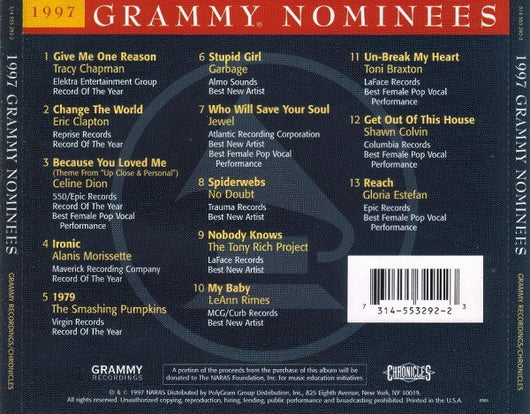 1997-grammy-nominees