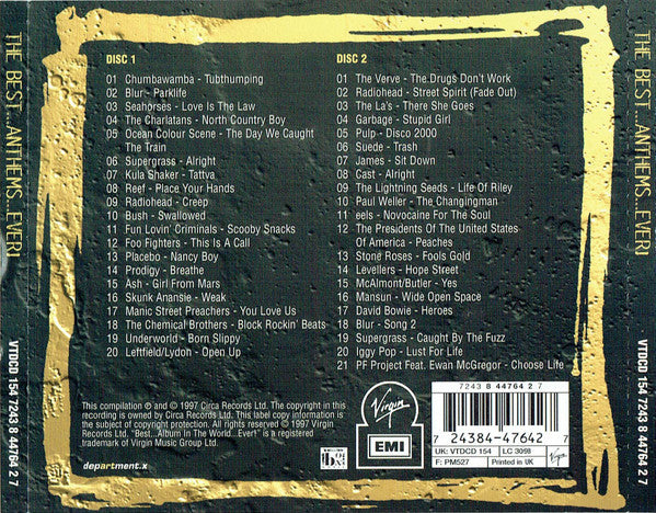the-best...anthems...ever!