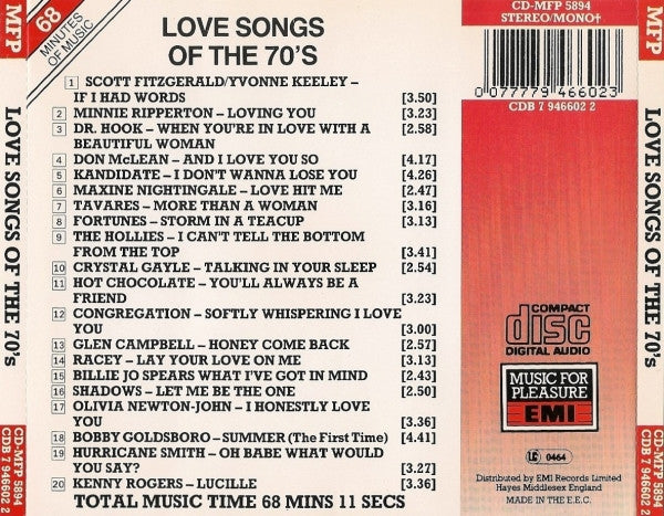 love-songs-of-the-70♥s