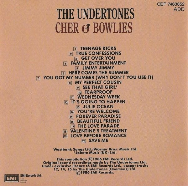 cher-obowlies---the-pick-of-the-undertones