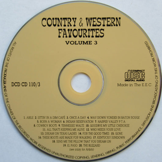 country-and-western-favourites