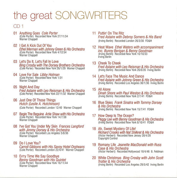 great-songwriters