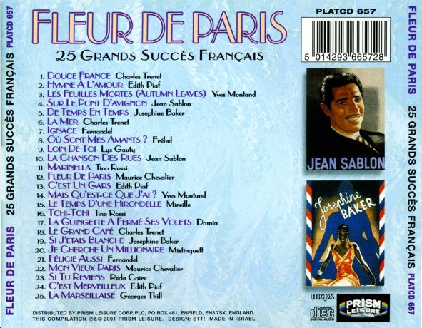 fleur-de-paris---25-grands-succes-francais