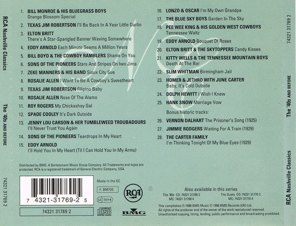 rca-nashville-classics---the-40s-and-before